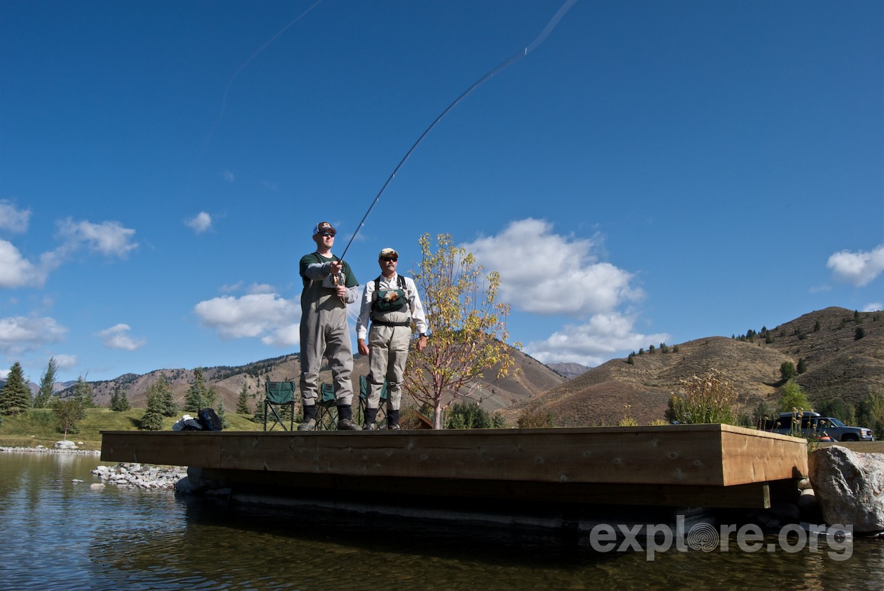 Sun Valley Fly Fishing with U.S. Veterans