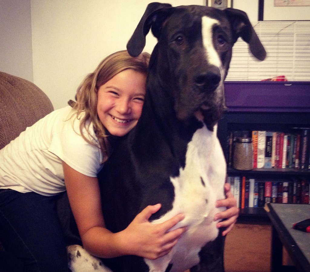 Ava's really got a hold on her greatest Dane Ash.