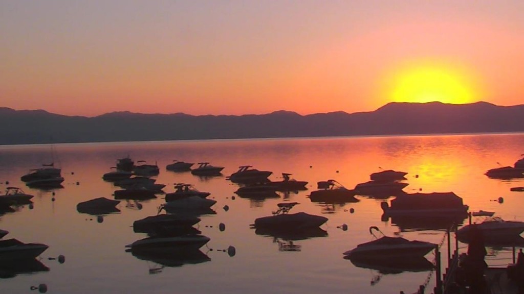 Spectacular sunrise over the West Shore of Lake Tahoe | Snapshot by JennCo