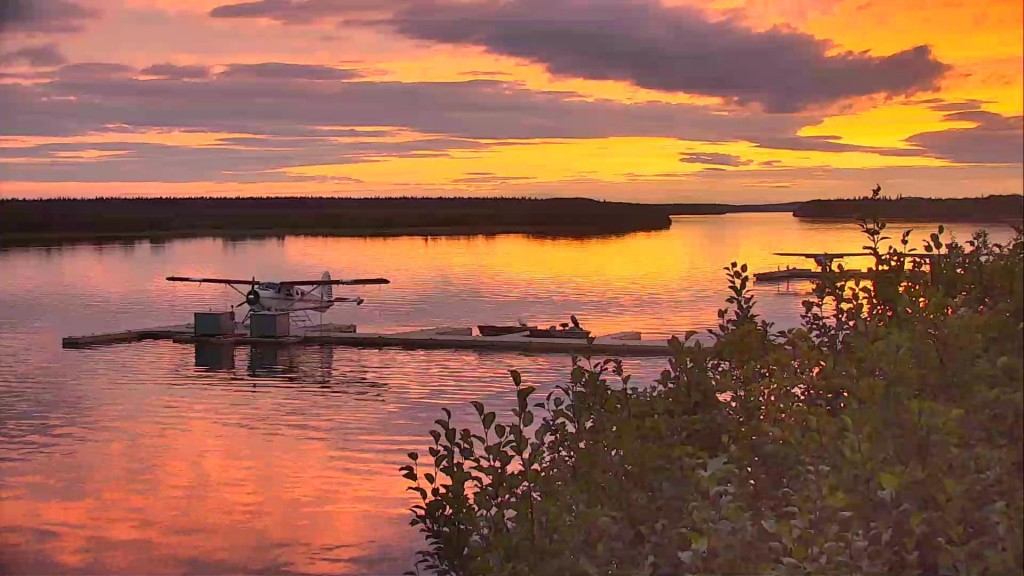 Last night's sunset at Naknek River was spectacular | Snapshot by GayleO