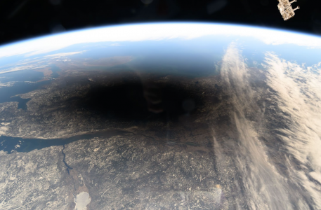 earth, eclipse, NASA